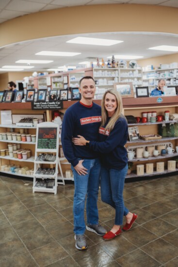 Dr. Cory and Megan McDonald, owners of Buckeye Drugs