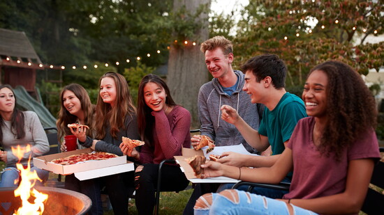 Social time for teens is paramount.