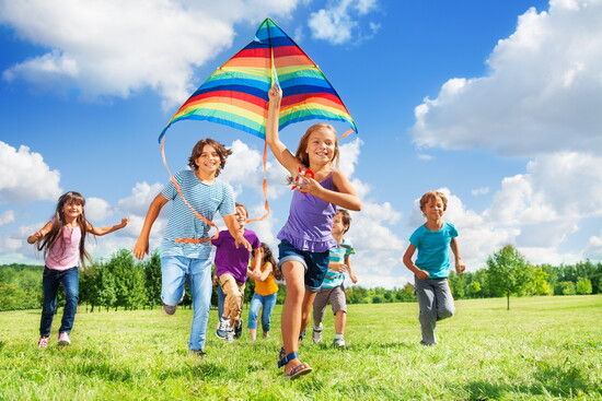 Physical activities build strength and character along with social skills.