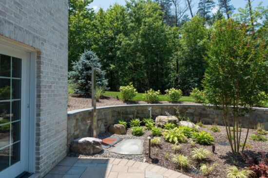 Who wouldn’t love an outdoor shower in the garden?