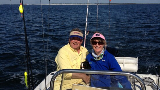 Joy and Ray Anderson on Old Hickory Lake