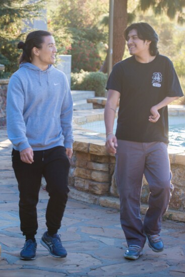 BBBS Chris Pyon and Angel Hernandez