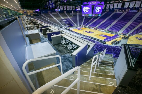 Loge boxes at Bramlage Coliseum