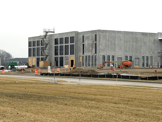 The Ark under construction. // Photo by Scott Gilcrest.