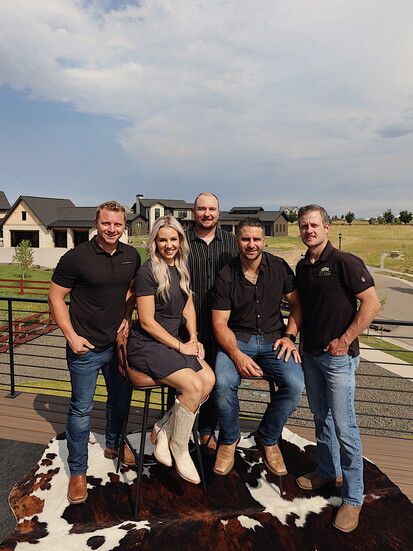 Meet the crew behind the craft - boots on the ground, heart in every home: Dominick, Jenna, Nico Campana, Wyatt Aaberg, Matthew Cole. Photo: Dominick Campana.