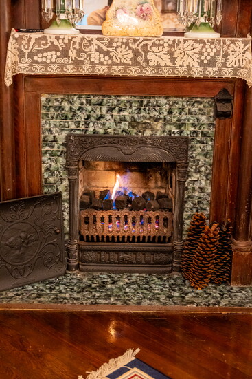 Coal fireplace