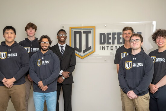 Students at Defense Interns. Photo Credit: Kerry Paradis Photography