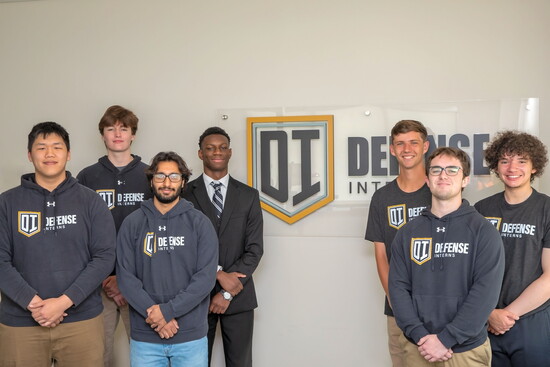Students at Defense Interns. Photo Credit: Kerry Paradis Photography