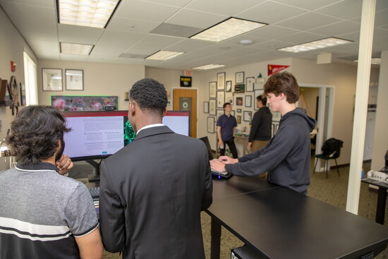 Students at Defense Interns. Photo Credit: Kerry Paradis Photography