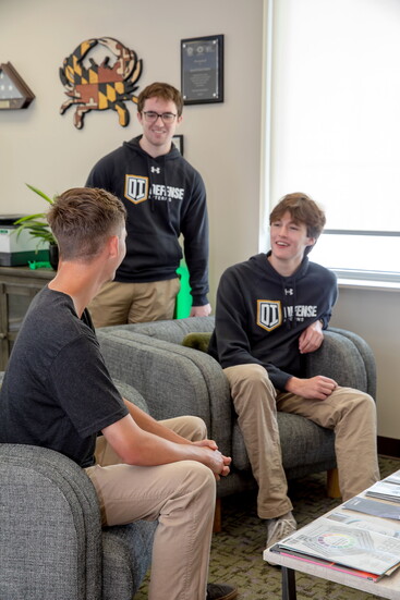Students at Defense Interns. Photo Credit: Kerry Paradis Photography