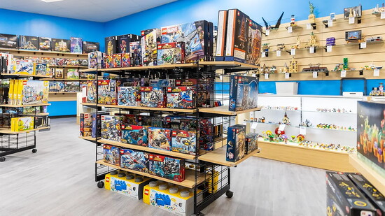 Bricks and Minifigs Bee Cave, located at 11905 Bee Caves Rd. Suite 105, Bee Cave, TX.