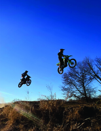 Motocross Catching Air
