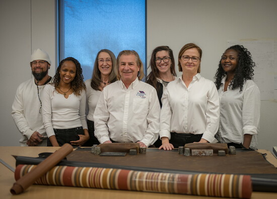 The Peterson team (L-R) James, Adrin, Cyndi, Gilles, Rachael, Natalia & Milly, bringing experience, craftsmanship, and care to each stage of the process.