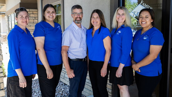 Paola, Jessica, Dr. Erik, Dr. Patricia, Sami, and Noelia