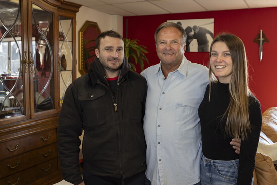 Thomas DeLisa II and his kids 