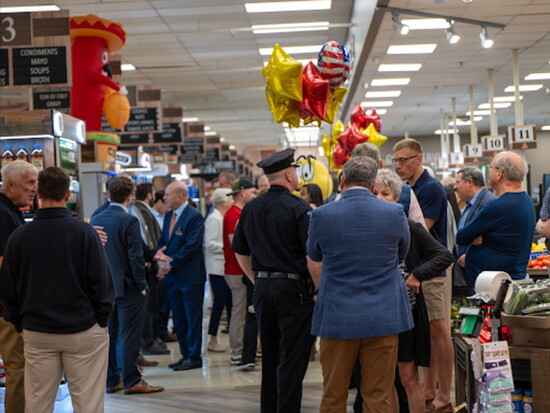 Klein’s ShopRite Main Street Bel Air store grand reopening, Photo Credit: Shane Cromwell, Nevins & Associates