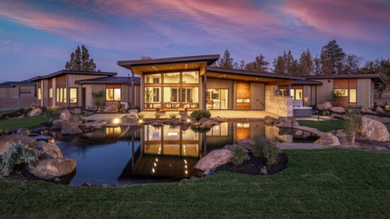The privacy, space and quiet found outside of Tumalo was the perfect setting for this Makena Built home.