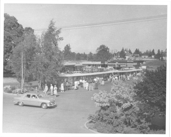 First Arts & Crafts Fair at Bellevue Square in 1947