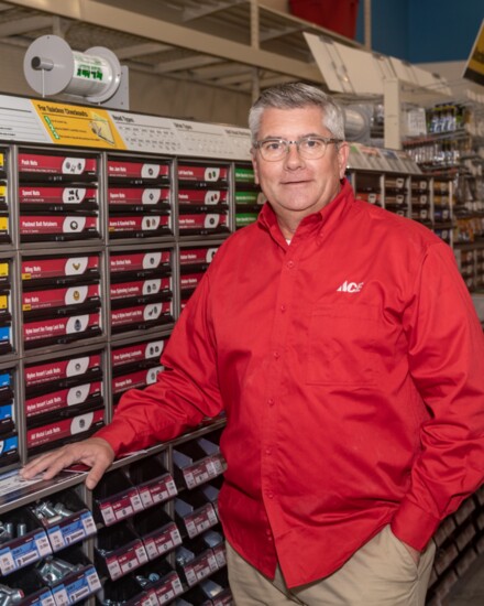 Greg Yandell's Hendersonville Ace Hardware store offers over 80,000 items.