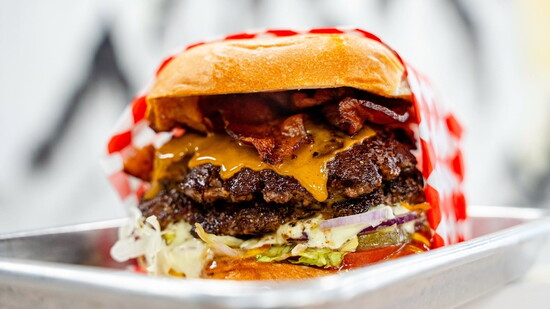 Burgerchan, Burgerchan burger. Photo courtesy of Burgerchan