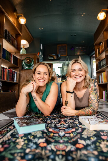 Book besties & founders of TBR BookBus