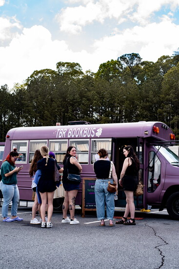 Book browsing on wheels