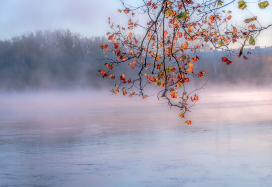 Dancing Fog on the River 