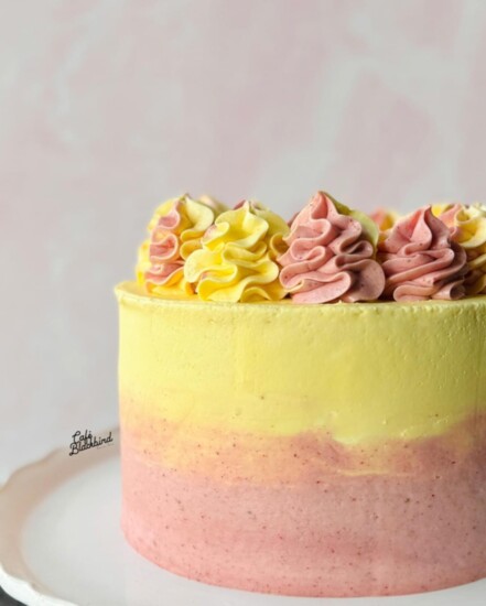 Strawberry Lemonade Cake