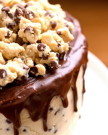 Chocolate chip cookie dough cake/Photo courtesy of Truce