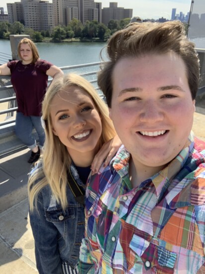 Cameron and fellow Worst Cooks in America recruit Mckayla tour New York City on  their day off from filming.