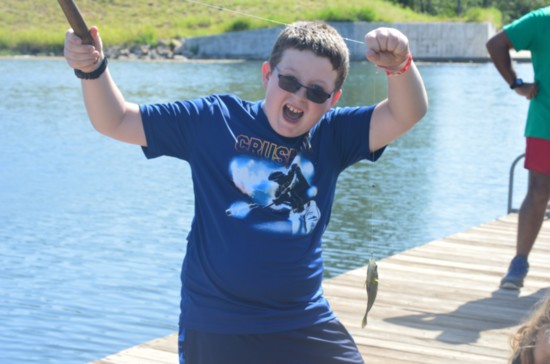 Small victories are celebrated at the YMCA's Camp Classen.