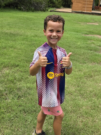 Camp Doublecreek gets two thumbs up from this happy camper.