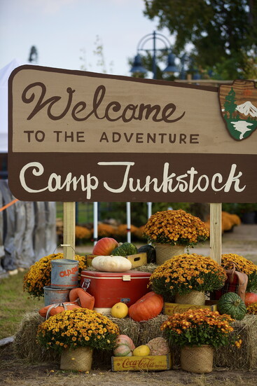 Camp Junkstock brought nostalgic charm and adventurous spirit to Sycamore Farms with cabins, campers and experiences.