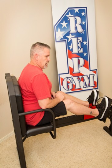 Shawn Bennett demonstrates how 1 REP GYM helps build bone and muscle strength.