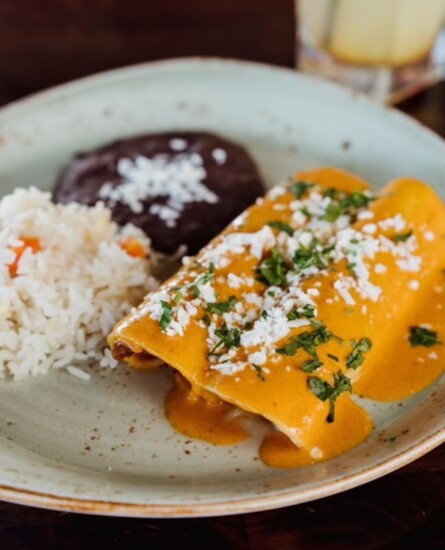 Braised Brisket Enchiladas