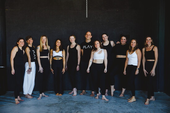 The PLAYLIST Yoga Team. 