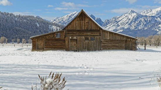 While visiting Jackson Hole, Dr. Kasden snagged a picture of the iconic T.A. Moulton barn.