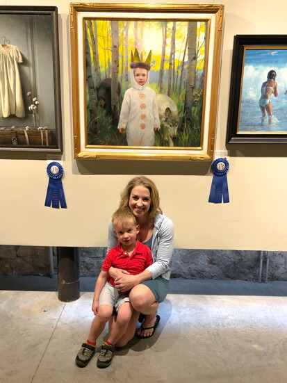 Award winning painting - King of the Wild Things