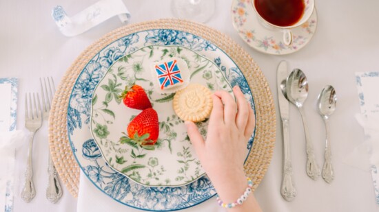 Branding photo session with Pretty Lovely Teas.