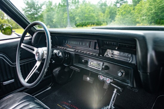 The interior of this Chevy Chevelle SS is flawless.