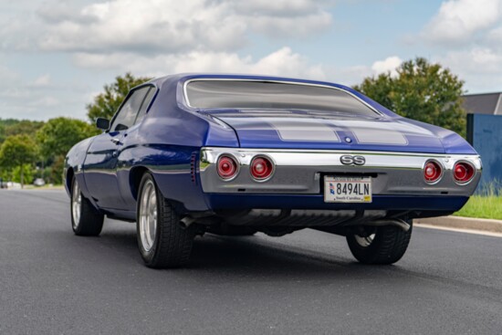 This classic muscle car is a sought after find. 