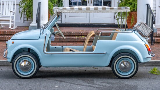 The Fiat Jolly was made as the perfect beach companion.