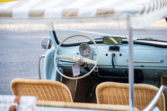 Quirky wicker seats provide pure joy!