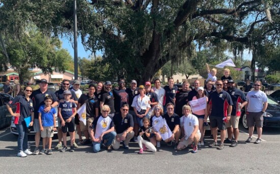  Fellow Enthusiasts at the monthly Gainesville Cars & Coffee Event