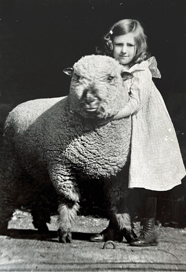 Bennett's grandmother as a child. Photo courtesy of Longevity Planning