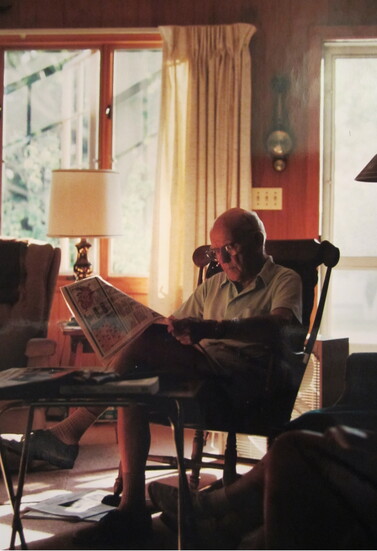 Bennett's grandfather. Photo courtesy of Longevity Planning