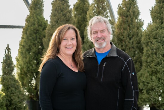 Pine Lane Nursery owners Angie and Kurt Hughs