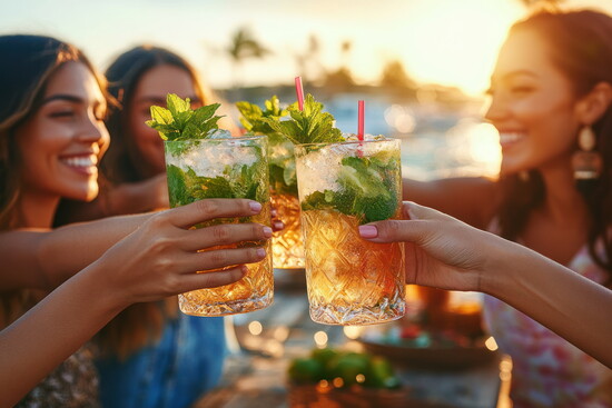 Here's to a ladies trip!
