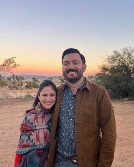 Victoria and Aaron Bludorn. Photo courtesy of Victoria Bludorn