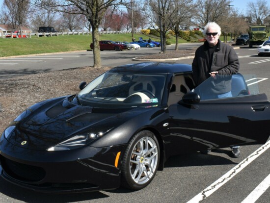 Bucks County Exotics Founder Erno Valtri with his Lotus Evora